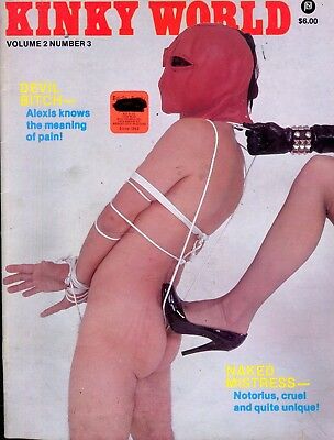 Kinky World Bondage Magazine Bitch Alexis vol.2 #3 1983 041918lm-ep