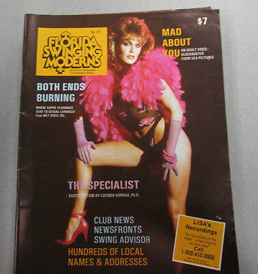 Florida Swinging Moderns Adult Contacts #87 1988 vg 030415lm-ep