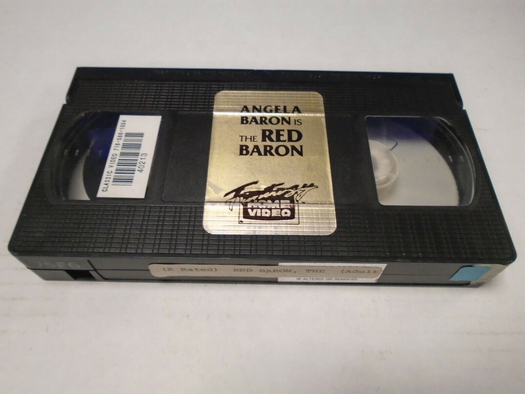 Angela Baron The Red Baron Vintage Adult VHS 032719AMP2