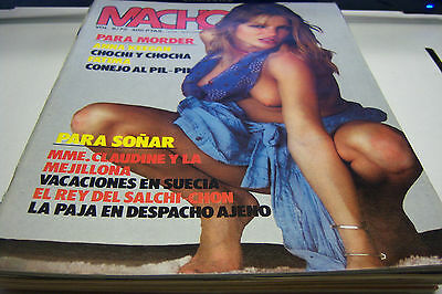 Macho Busty Adult Magazine"Anna Keegan"Spanish edition 1972 Vol.6 021326lmp