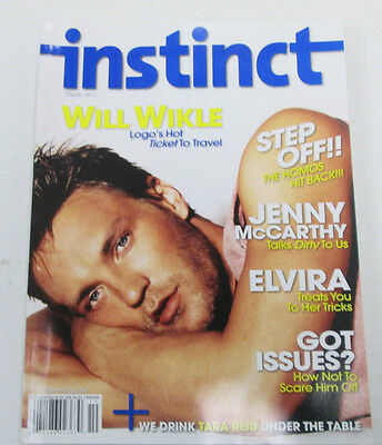Instinct Gay Adult Magazine Jenny McCarthy October 2005 ex 101814lm-ep