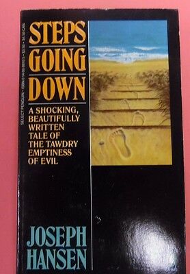 Steps Going Down Novel by Joseph Hansen 1986 073113lm-epa