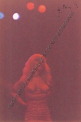 Nina Hartley Candid Original 4x6 Photo 1990s Performing Nude at Live Show 345ig