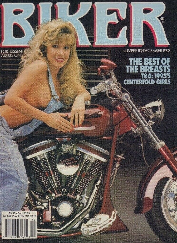 Biker Adult Magazine The Best Of The Breasts December 1993 051618REP