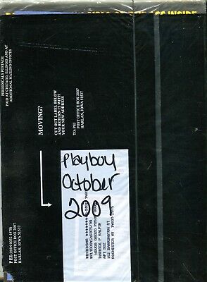 Playboy Magazine October 2009 new/sealed 081814lm-epa2