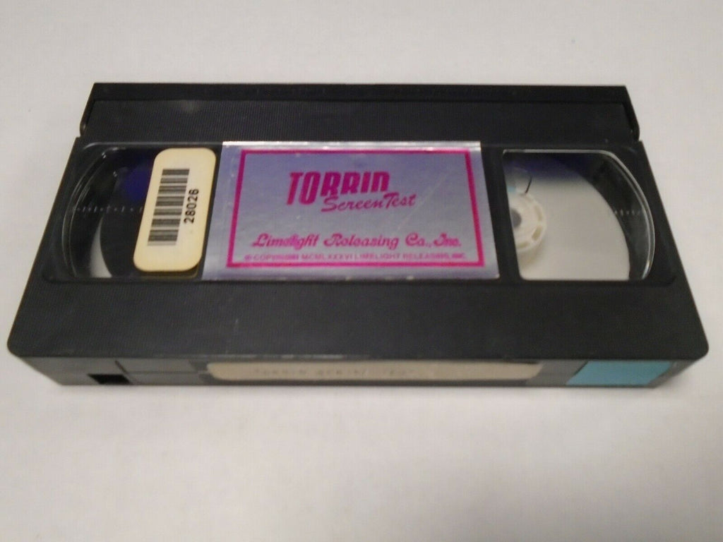 Torrid Screen Test 1986 Limelight Releasing Adult VHS 050819AMP2