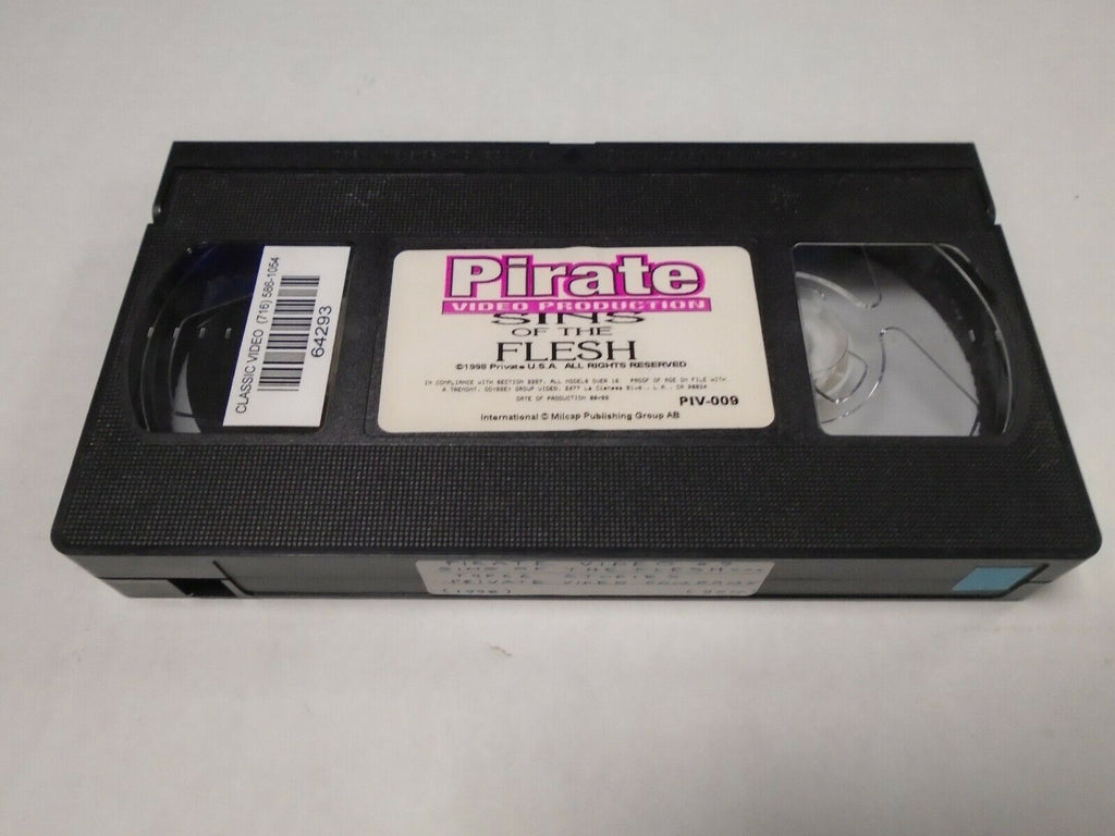 Pirate Video Sins of the Flesh 1998 90mins Adult VHS 021919AMP