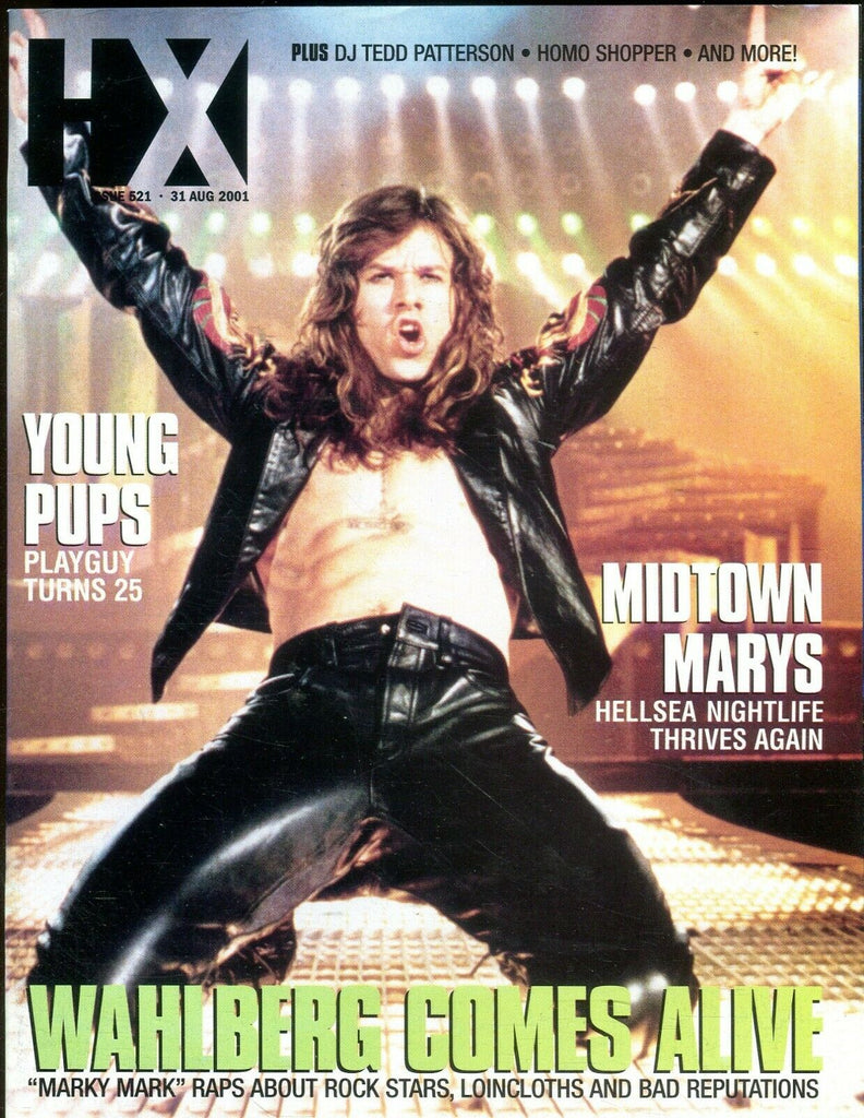 HX New York Gay Guide Mark Wahlberg August 31, 2001 103119lm-ep2