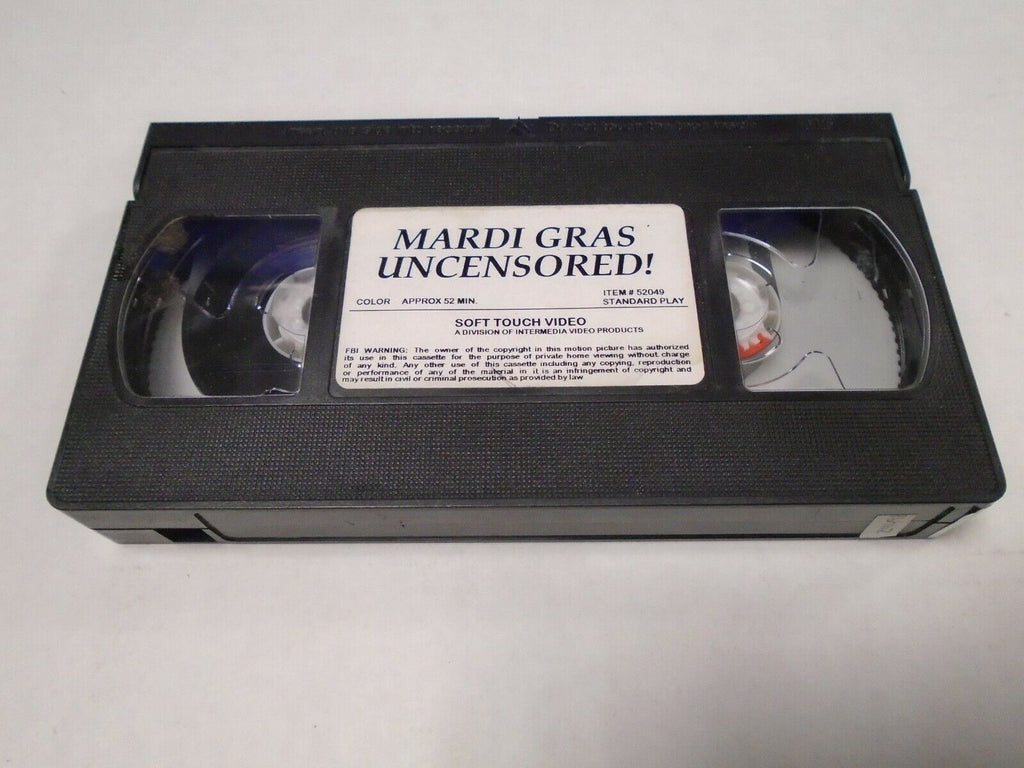 Mardi Gas Uncensored! 52mins Soft Touch Video Adult VHS 032119AMP3