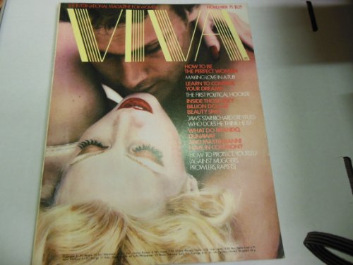 Viva Adult Magazine "Barbara Carrera" "Elizabeth Arden" November 1975