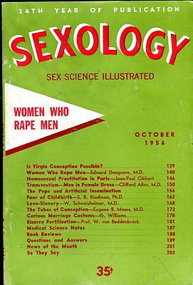 Sexology Digest Transvestism Men In Female Dress October 1956 050118lm-ep