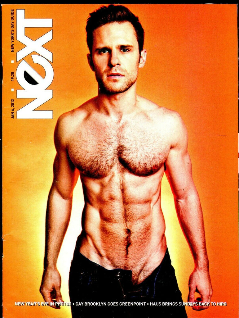 Next New York's Gay Guide Cover Guy Matthew January 6, 2012 103119lm-ep2
