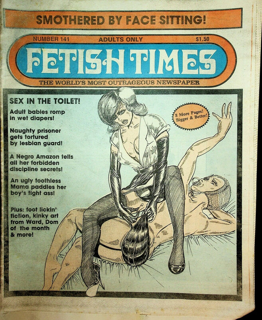 Fetish Times Newspaper Naughty Prisoner/ Lesbian Guard #149 1985 022020lm-ep