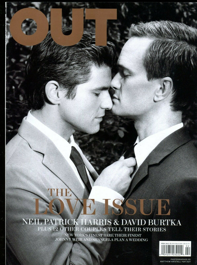 Out Magazine Neil Patrick Harris February 2012 The Love Issue 051519lm-ep