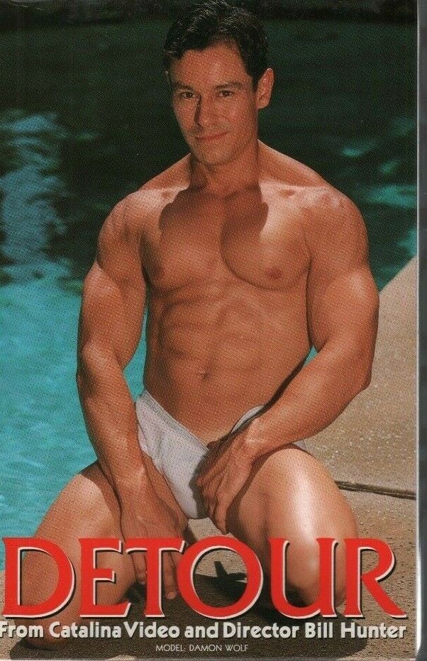 Detour Damon Wolf Daryl Brock Kent Burk Gay Male Adult VHS 061819AMP