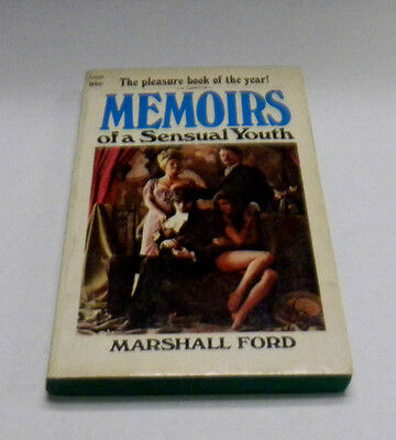 Memoirs of a Sensual Youth Adult Novel by Marshall Ford 1970 011814lm-ep