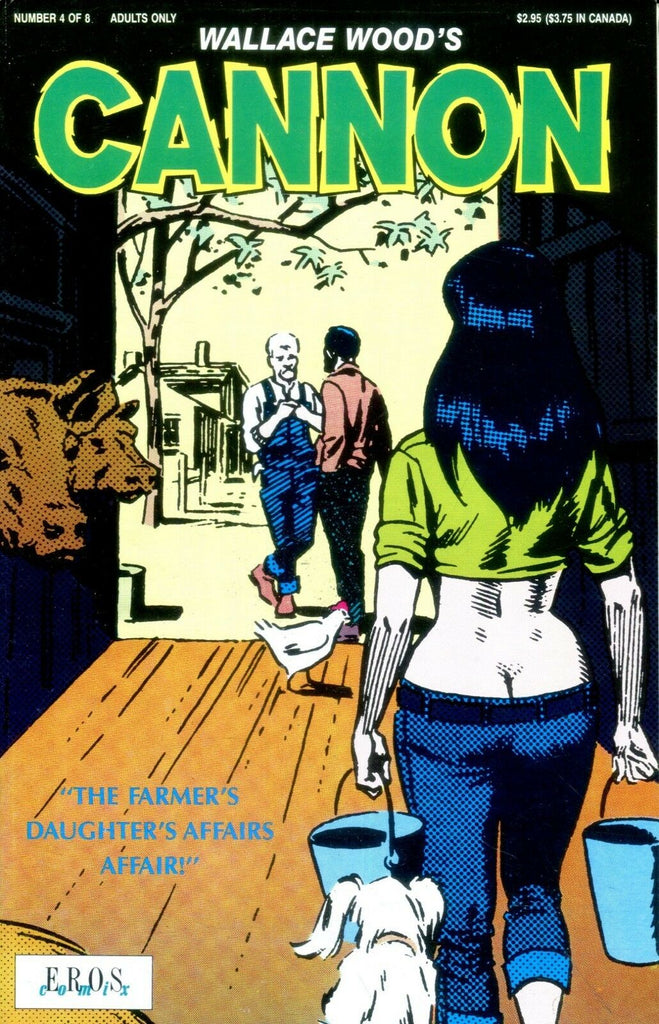 Wallace Wood's Cannon Comic #4 1991 Eros Comix 010719lm-ep