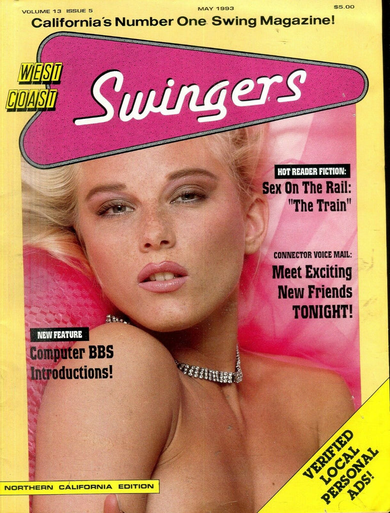 West Coast Swingers Contacts Cover Girl Marcie May 1993 112618lm-ep