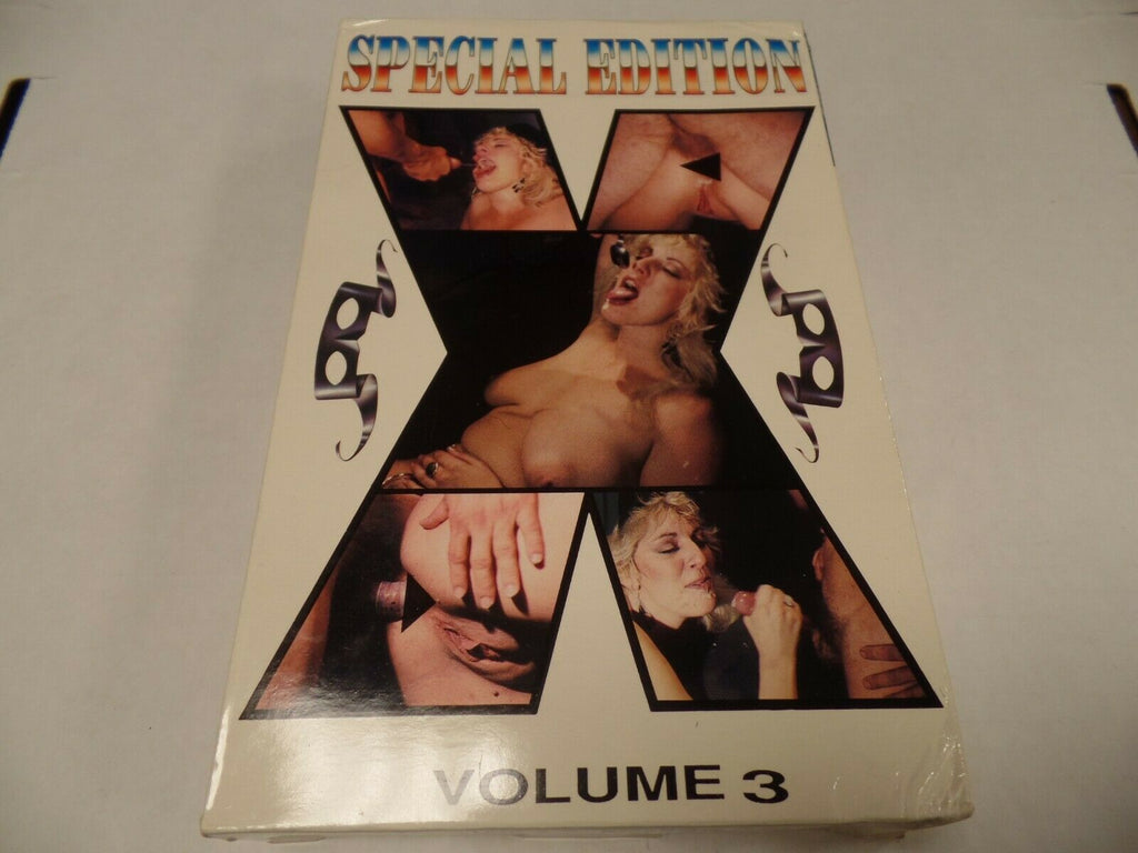 Special Edition x Vol 3 Raw Talent 1993 Adult VHS 052719AMP