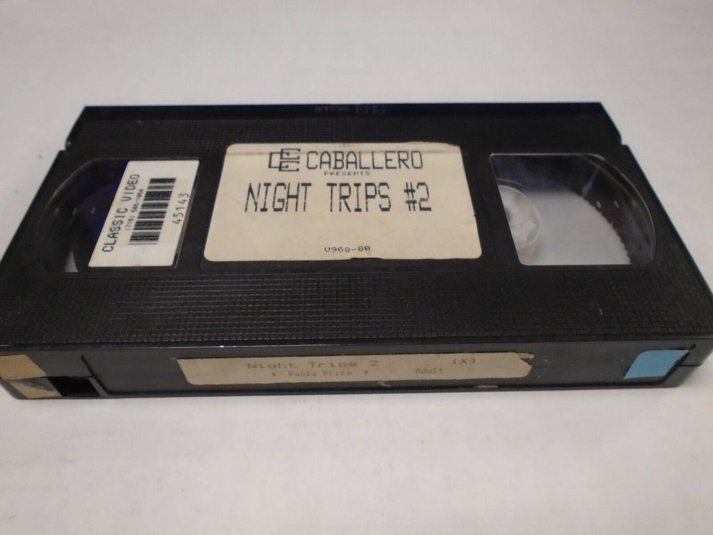Night Trips #2 Paula Price Caballero Adult VHS 010819AMP2