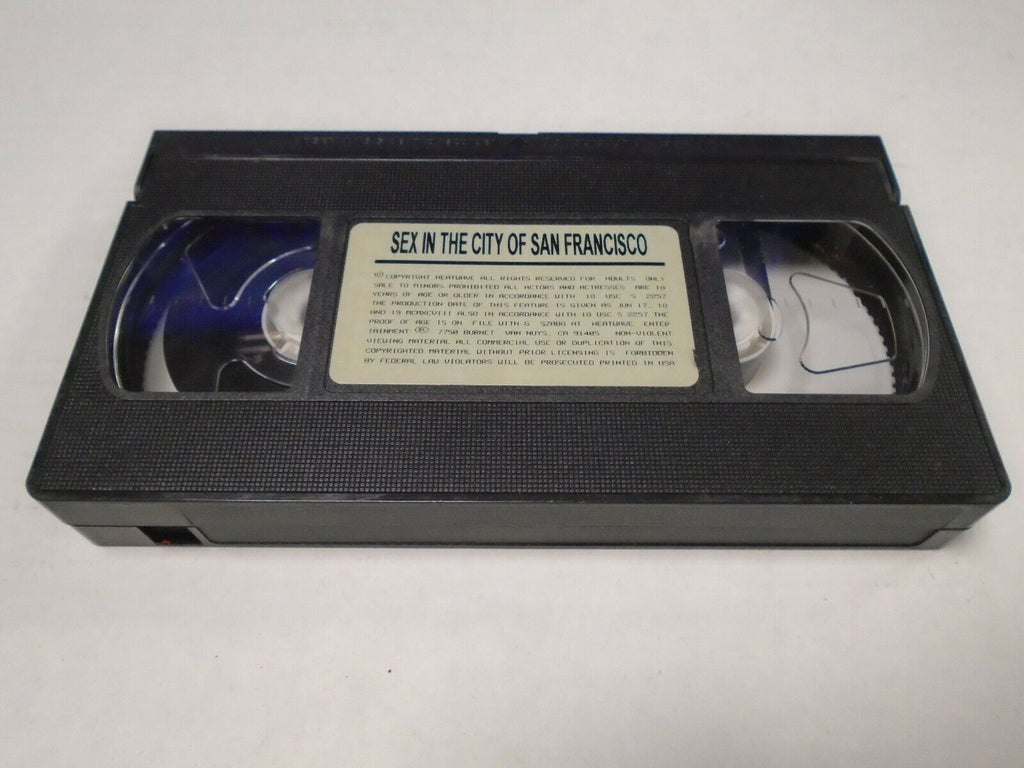 Sex in the City of San Francisco Heatave Ent Adult VHS 032219AMP3