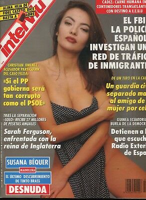 Interviu' Spanish Magazine Susana Bequer #885 April 1993 050418lm-ep