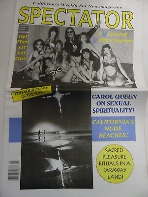 Spectator California Sex Newspaper Kit Kat Club #820 1994 082118lm-ep2