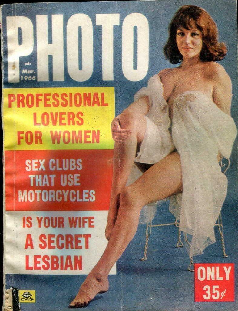 Photo Digest Magazine Professional Lovers For Women March 1966 032719lm-ep