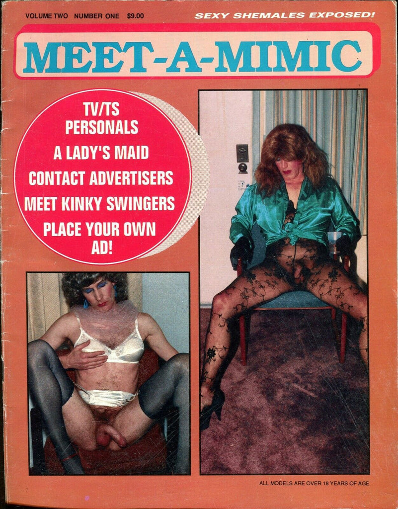 Meet-A-Mimic Contact Magazine TVs / TS vol.2 #1 1990 070219lm-ep3