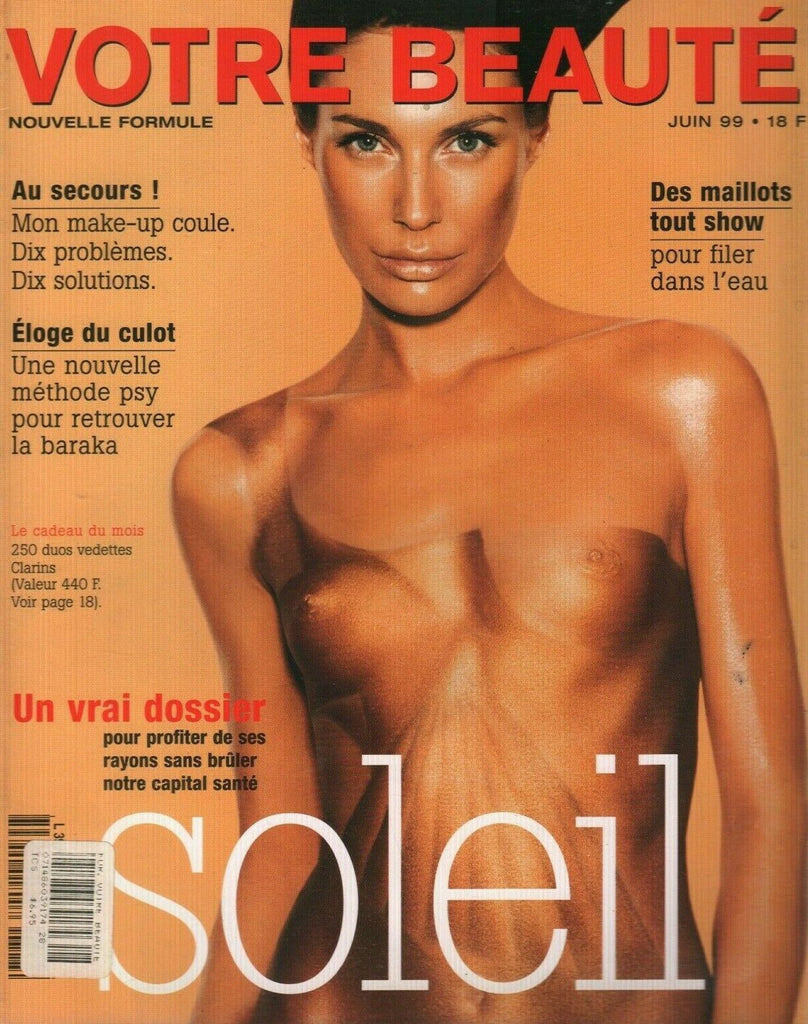 Votre beaute Vortew Beaute French High Fashion June 1999 Atelier Berdoy 120619AME - Used