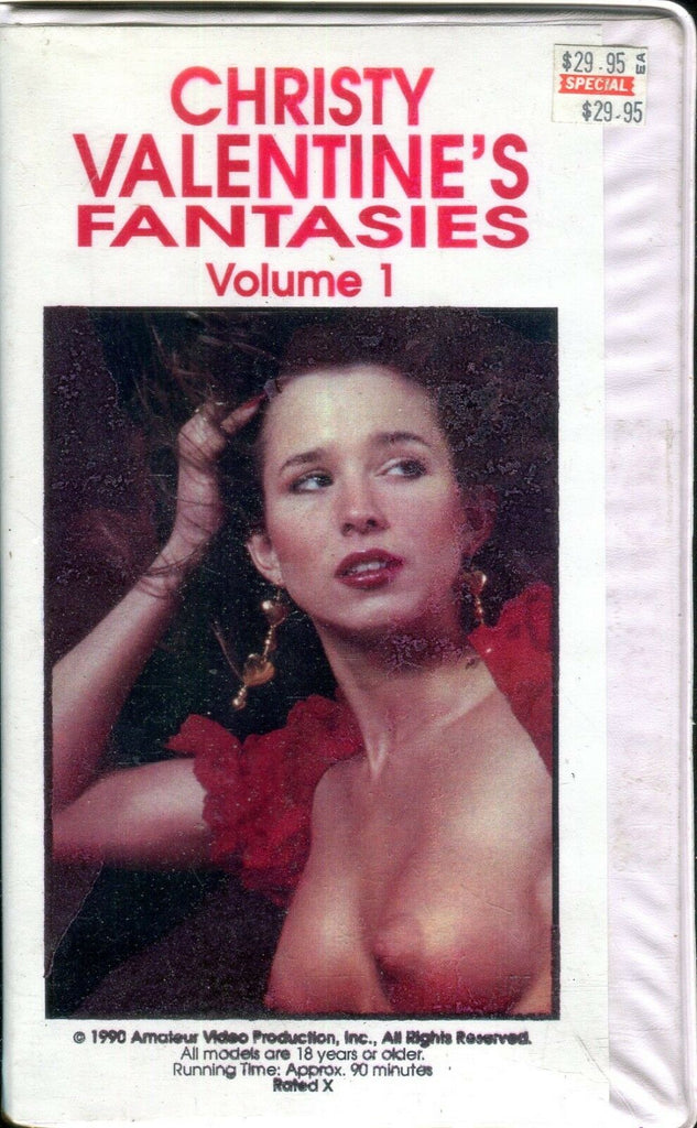 Christy Valentine's Fantasies VHS vol.1 1990 012519lm-ep