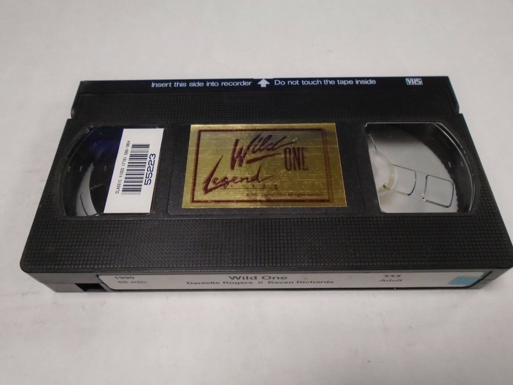 Wild One Danielle Rogers Raven Richards 1990 85mins Adult VHS 010819AMP