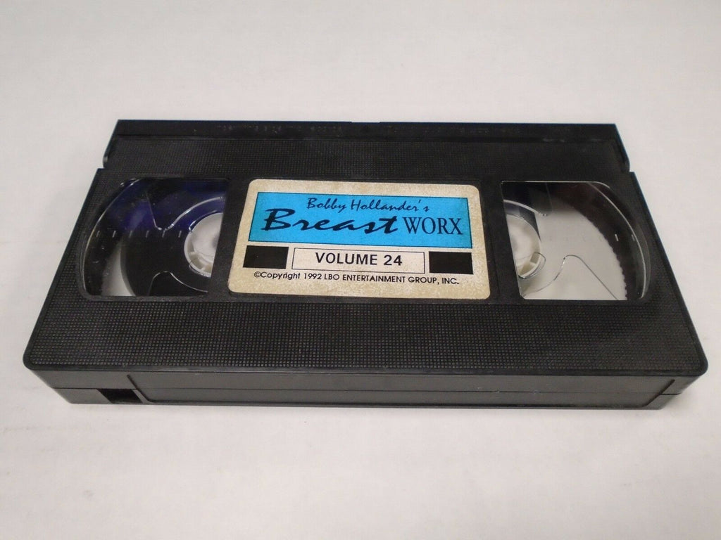 Breast Worx Bobby Hollander Vol 24 1992 LBO Entertainment Adult VHS 013119AMP