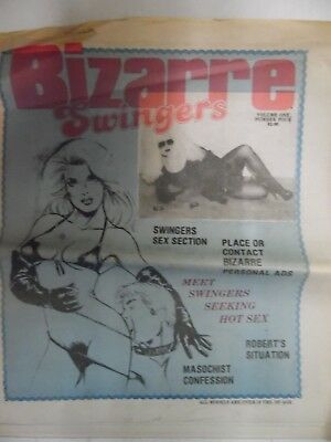 Bizarre Swingers Newspaper Seeking Sex vol.1 #4 1990 052518lm-ep