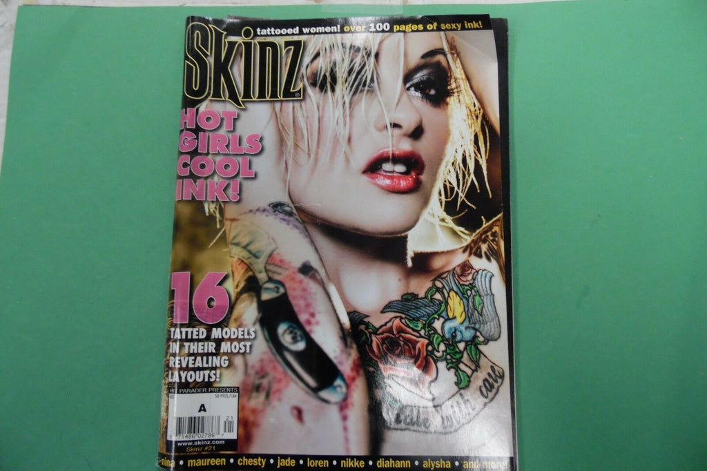 Skinz Magazine Hot Girls Cool Ink! #21 2011 101516lm-ep