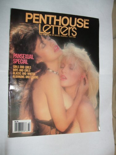 PENTHOUSE LETTERS OCTOBER 1989 ADULT MAGAZINE