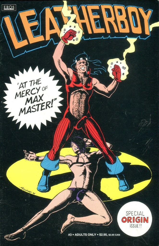 Leatherbo Adult Comic #3 1994 Special Origin Issue! Eros Comix 112618lm-ep