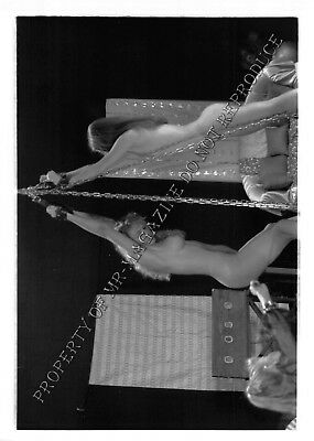 Adult Vintage B&W Photo 5x7 HOM Bondage Sexy Lesbians Bound & Dominated 208HZ