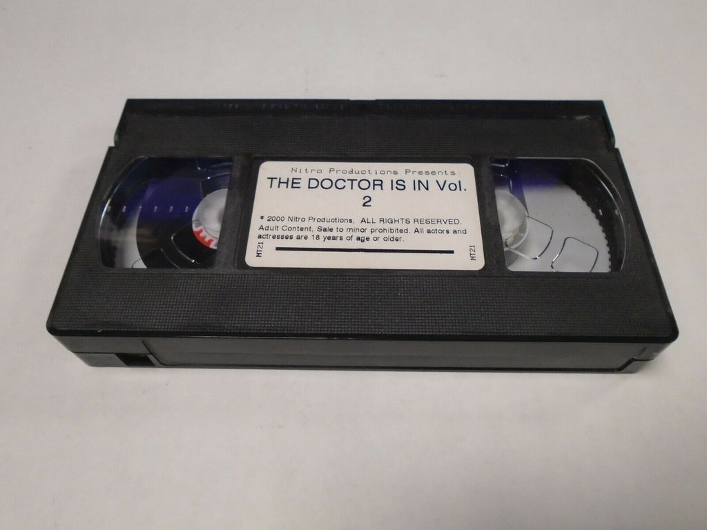 The Doctor is In Vol 2 2000 Nitro Productions Adult VHS 031219AMP3