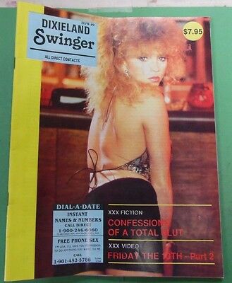 Dixieland Swinger Contact Magazine Confessions Of A Slut #9 1990 051413lm-epa