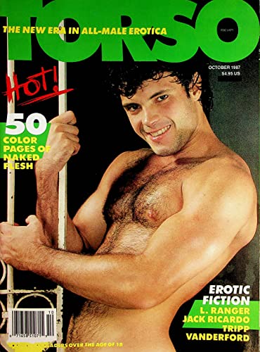 Torso Gay Men's Magazine On The Rocks/The Birthday Surprise October 1987