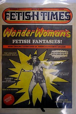 Fetish Times Adult Newspaper Wonder Woman's Fantasies #11 1973 030417mag lm-ep