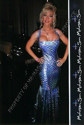 Nina Hartley Candid Original 4x6 1990s Color Photo in Sexy Outfit at Con 65ii