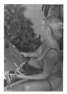 Adult Photo Vintage B&W 5x7 Bondage Busty Greta Carlson Bound Dominated 31YW