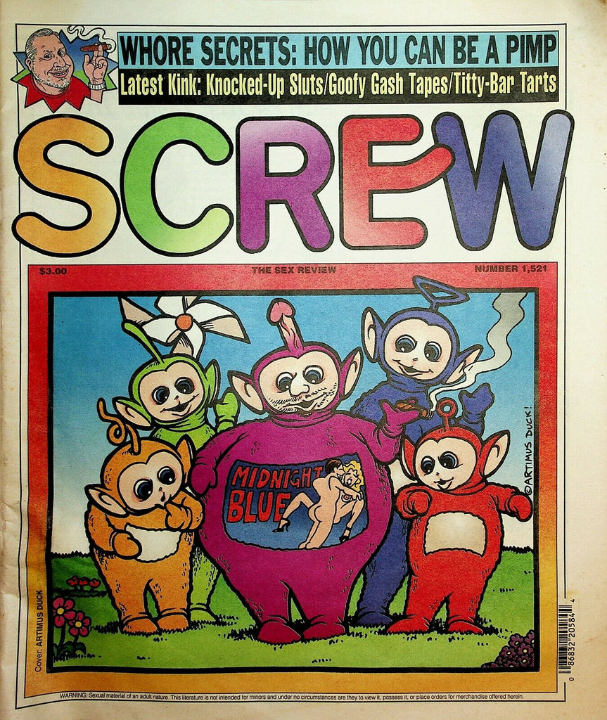 Screw Newspaper Titty Bar Tarts #1521 April 27, 1998 022520lm-ep