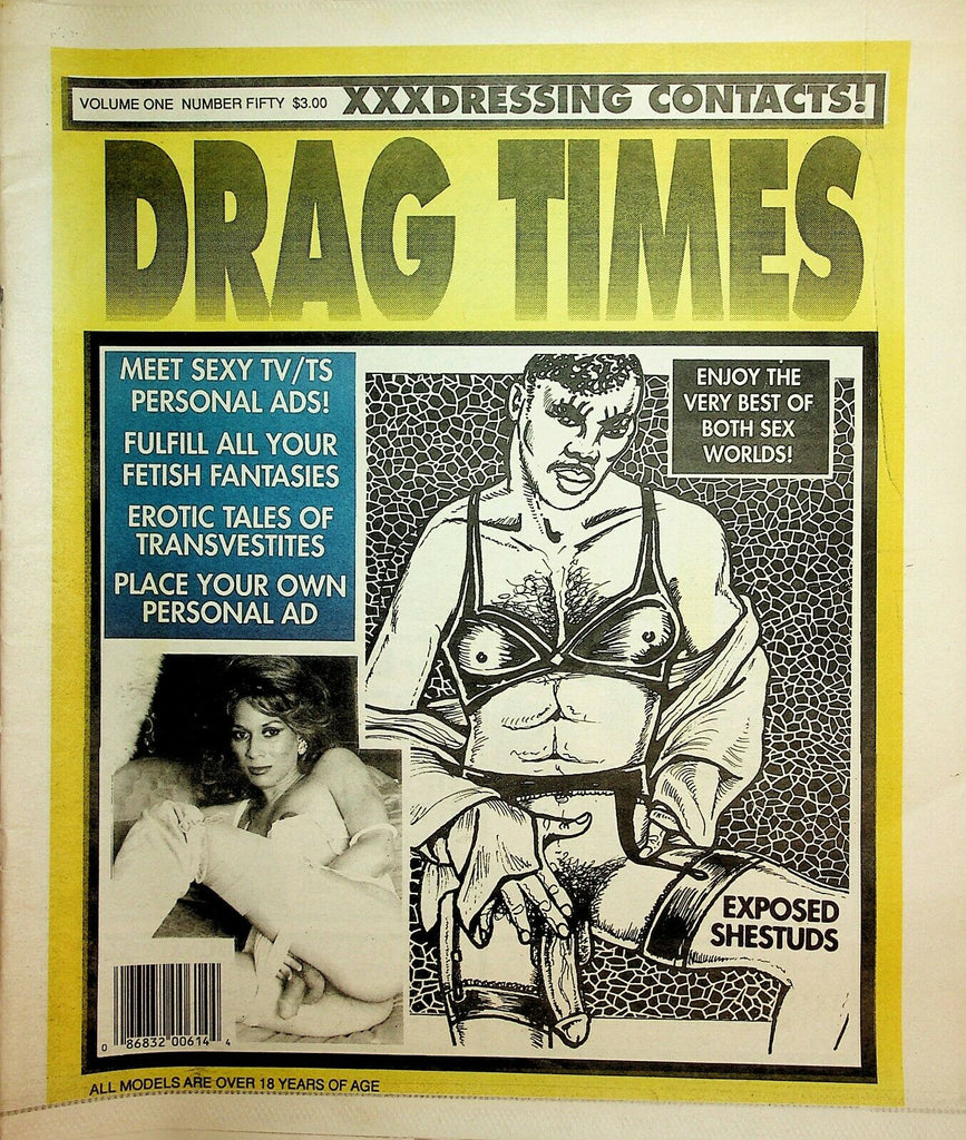 Drag Times Newspaper Exposed She-Studs! vol.1 #50 1990 022120lm-ep