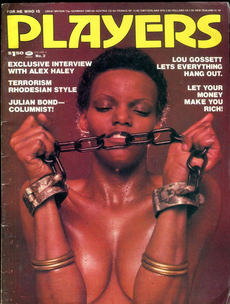 Players Players Magazine Alex Haley vol.4 #2 1977 120619lm-ep