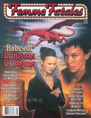 Femme Fatales Magazine Babes Of Dungeons & Dragons January 2001 072118lm-ep2