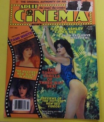 Adult Cinema Review Magazine Rachel Ashley/Tami White July 1988 061313lm-epa