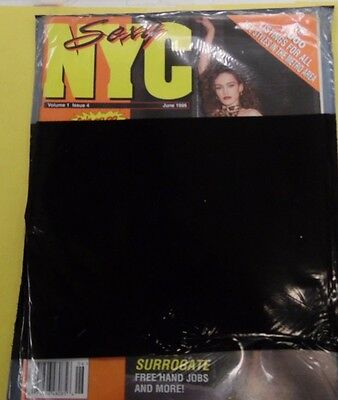 Sexy NYC Magazine Contacts vol.1 #4 1996 new/sealed 122612lm-epa2